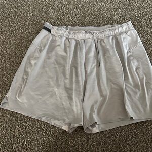 Lululemon Athletica Light Gray Athletic Shorts